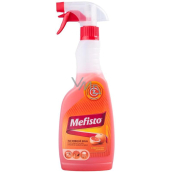 Mefisto Fireplace Glass, Grill Cleaner, Fireplace Insert and Stove Glass Cleaner with Orange Scent Spray 500 ml
