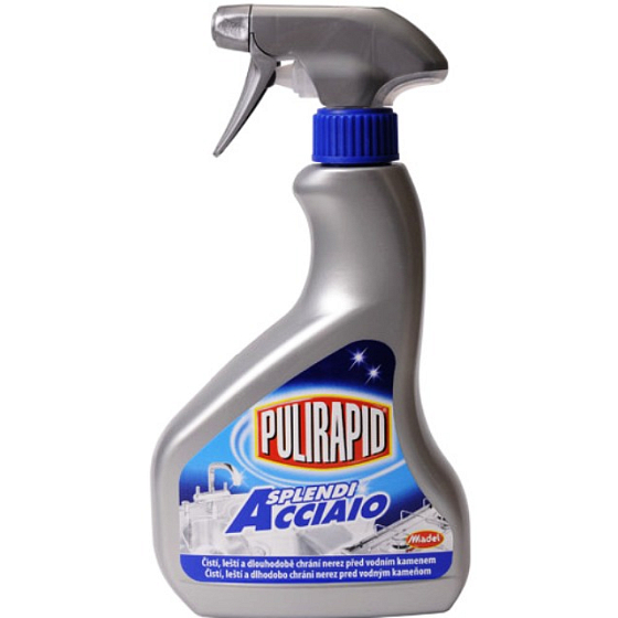 Pulirapid Splendi for stainless steel surfaces spray 500 ml