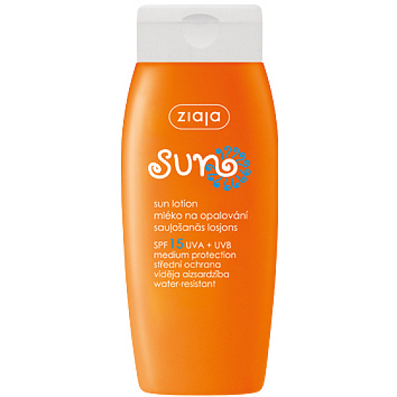 Ziaja Sun SPF 15 sun lotion medium protection 150 ml