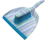 Clanax Dustpan and Brush Set with Pattern Various Designs 1 Piece LF7672