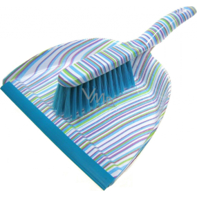 Clanax Dustpan and Brush Set with Pattern Various Designs 1 Piece LF7672