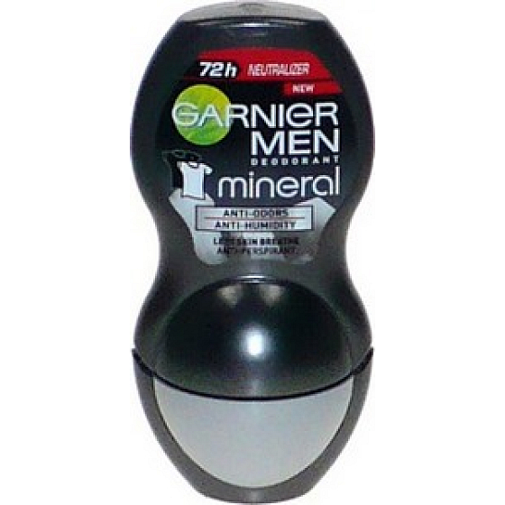 Garnier Men Mineral Neutralizer 72h Non-stop ball antiperspirant deodorant roll-on for men 50 ml