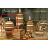Lima Winter glitter Cinnamon scented candle ball diameter 80 mm 1 piece