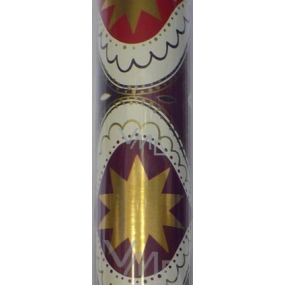 Zöwie Gift wrapping paper 70 x 150 cm Christmas colored with stars