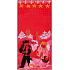 Plastic bag red 35 x 70 cm 1 piece