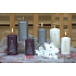 Lima Tree candle matt crimson cylinder 50 x 100 mm 1 piece