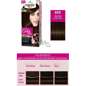 Schwarzkopf Palette Perfect Color Care hair color 855 Hot coffee