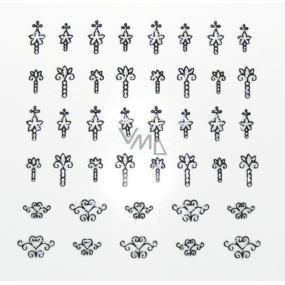 Absolute Cosmetics Nail Art self-adhesive nail stickers NT009 1 sheet