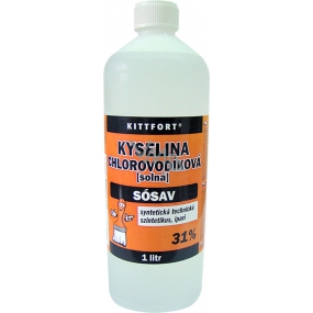 Kittfort Hydrochloric acid 31% 1 l