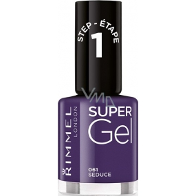 Rimmel London Super Gel nail polish 061 Seduce 12 ml