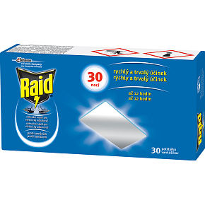 Raid replacement pads for electric evaporator, 30 pcs