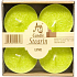 Adpal Stearin Maxi Lime - Lime scented tealights 4 pieces