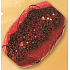 Nekupto Ball Luxury red-gold, glossy 1 cm x 10 m