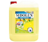 Sidolux Universal Soda Fresh lemon detergent for all washable surfaces and floors 5 l