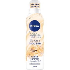 Nivea Silk Mousse Vanilla and caramel caring shower foam 200 ml