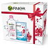 Garnier Skin Naturals micellar water 3 in 1 for sensitive skin 400 ml + Moisture + Aqua Bomb superhydrating filling textile face mask 15 minutes 32 g, cosmetic set