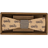 Bohemia Gifts Wooden bow tie Biker 12.5 cm