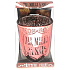 Albi Shimmering Candle Holder Glass for Tea Candle LIVE, LOVE AND DREAM, 7 cm