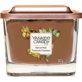 Yankee Candle Harvest Walk - Soybean Harvest Scented Candle Medium Glass 3 Wicks 347 g