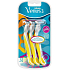 Gillette Venus Simply 3 disposable razor with lubricating strip yellow 3 pieces for women