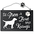 Nekupto Pets wooden sign Labrador 155 x 98 x 5 mm