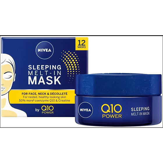 Nivea Q10 Power night mask for skin renewal with coenzyme Q10 50 ml