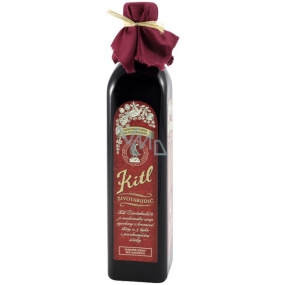 Kitl Životabudič medical syrup for stimulation, made from concentrated grape juice and 5 herbs with stimulating effects 500 ml