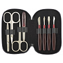 Dup Manicure Pink Leatherette 8-piece pattern 230402-344