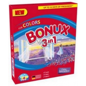 Bonux Color Lavender 3 in 1 washing powder for colored laundry 4 doses of 300 g