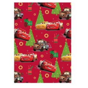 Ditipo Gift wrapping paper 70 x 200 cm Christmas Disney Cars red