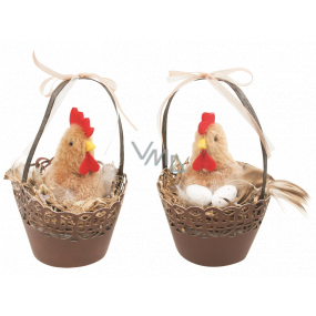 Cup with chicken 12 cm various types 1 piece