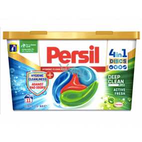Persil Discs 4in1 capsules for washing, all types of laundry and sportswear box 11 doses 275 g