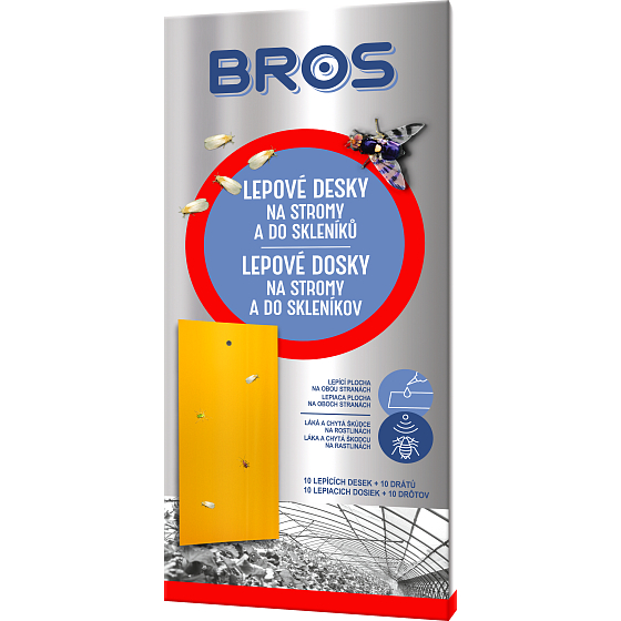 Bros Glue boards garden, greenhouses 10 pieces