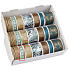 Ditipo Ribbon Winter green with white flakes 3 mx 15 mm