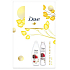 Dove Nourishing Secrets Nourishing African Ritual Cocoa & Hibiscus Shower Gel 250 ml + antiperspirant deodorant spray 150 ml, cosmetic set