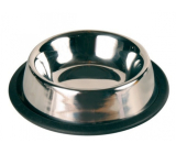 Trixie Stainless steel bowl with rubber 0.90 l diameter 25 cm