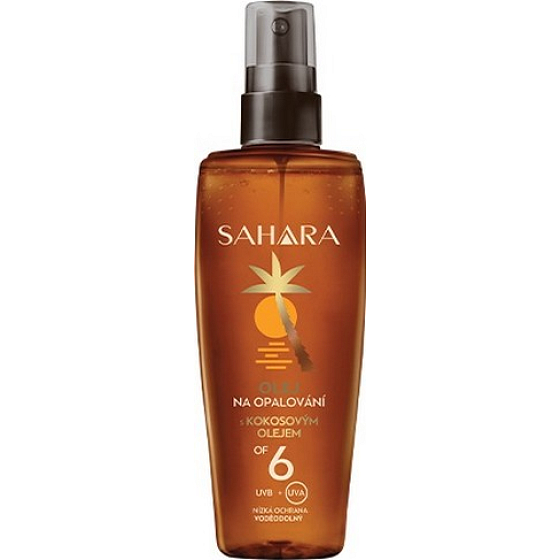 Astrid Sahara OF6 waterproof suntan oil with coconut oil spray 150 ml
