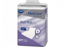 MoliCare Bed Mat 60 x 60 cm, 8 drops pads to protect the bed and bed linen 30 pieces
