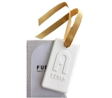 Furla ceramic logo 8 x 4,5 cm