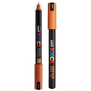 Posca Universal acrylic marker 0,7 mm Orange PC-1MR