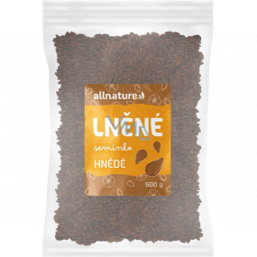 Allnature Flaxseed brown 500 g