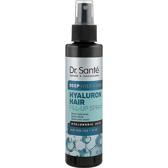 Dr. Santé Hyaluron Hair Deep Hydration Hair Spray for dry, dull and brittle hair 150 ml