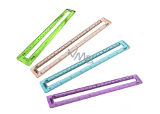 Y-Plus+ MID transparent ruler - 20 cm - colour mix