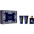 Versace Dylan Blue pour Homme Eau de Toilette 50 ml + After Shave Balm 50 ml + Shower Gel 50 ml, gift set for men