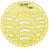 Fre Pro Wave 2.0 Citrus scented urinal strainer yellow 19 × 20,3 × 1,9 cm 54 g 2 pieces, duopack