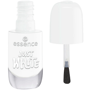 Essence Nail Polish Gel Nail Colour 33 Just White, 8 ml