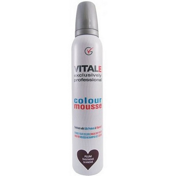 Vitale Exclusively Professional Coloring Mousse With Vitamin E Plum - Plum 200 ml