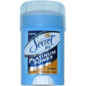 Secret Key Platinum Power Energy antiperspirant deodorant stick for women 40 ml
