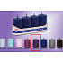 Lima Candle smooth dark purple cylinder 40 x 70 mm 4 pieces