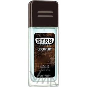 Str8 Discovery perfumed deodorant glass for men 85 ml